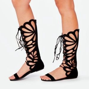 Lazer Cut-out Gladiator